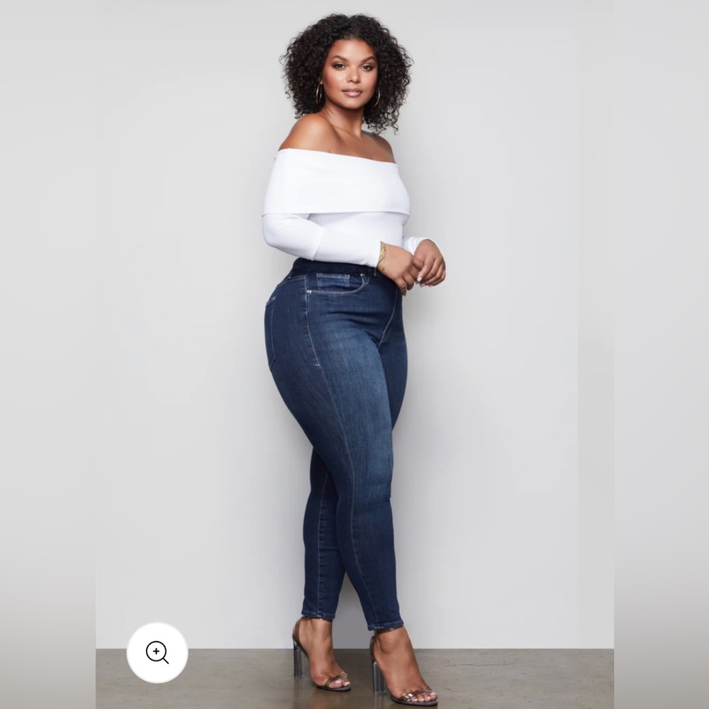 🖤GOOD AMERICAN🖤 Good Legs Skinny Cropped Jeans
